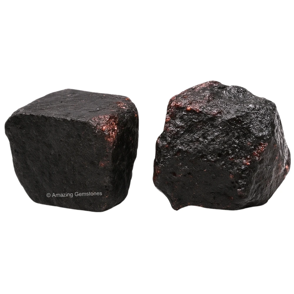 Garnet Raw Crystals (2 Pieces)