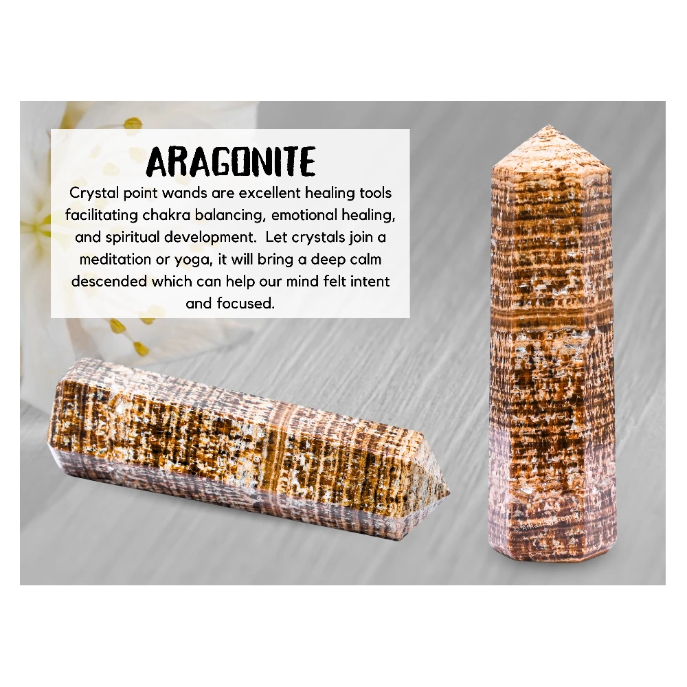Aragonite Tower (5.5" to 6" Inch)
