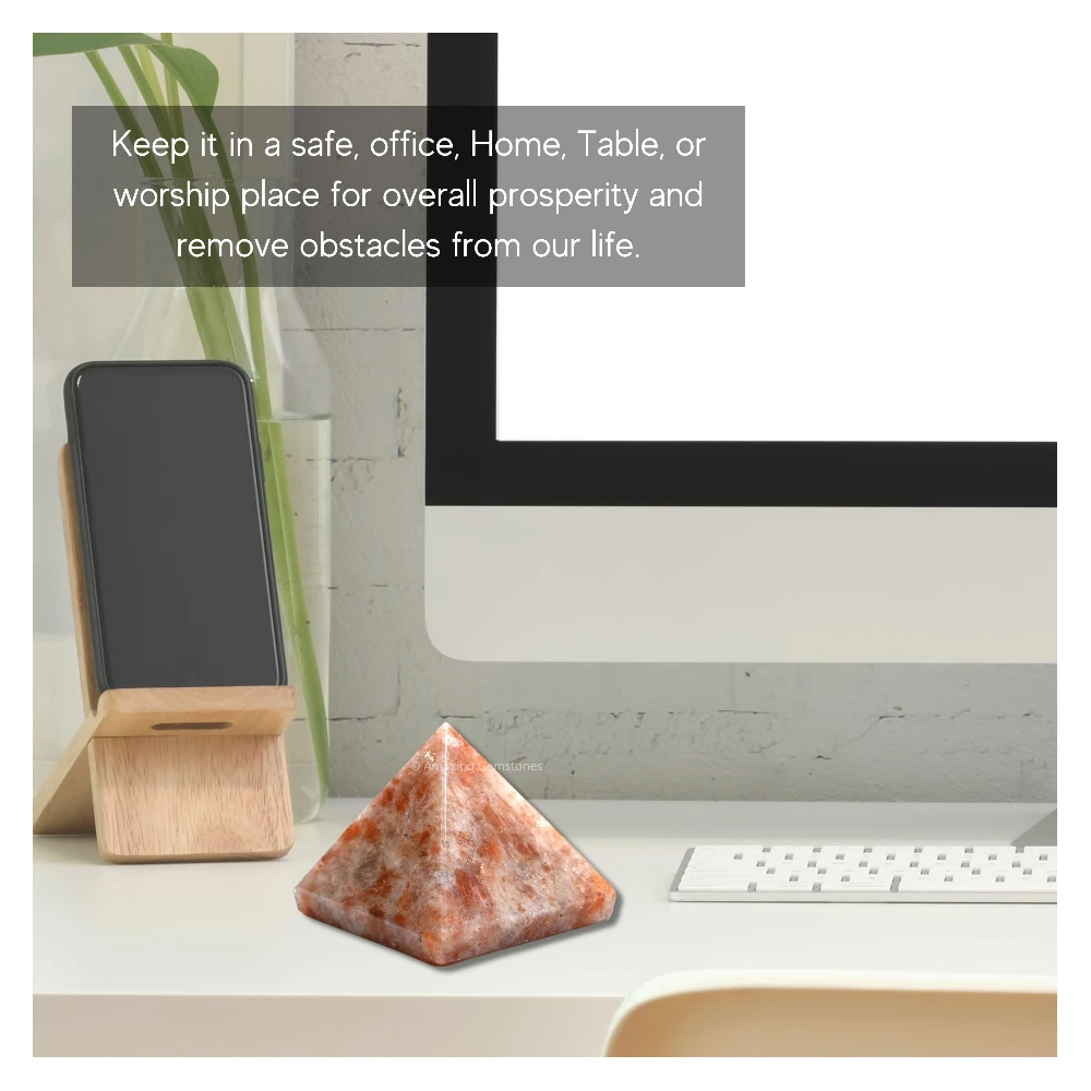 Sunstone Pyramid (2 Inch)