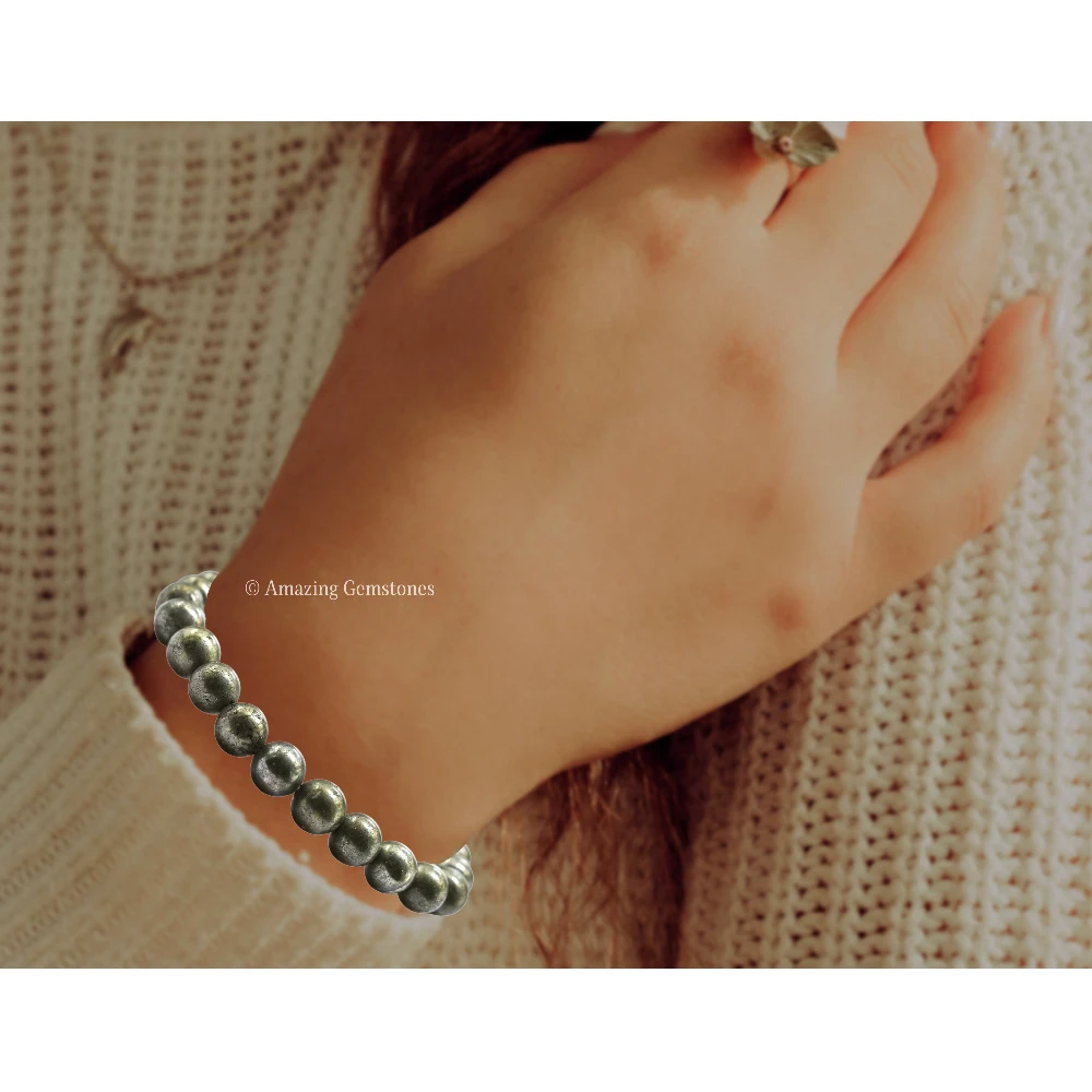 Pyrite Bracelet (Strechable)
