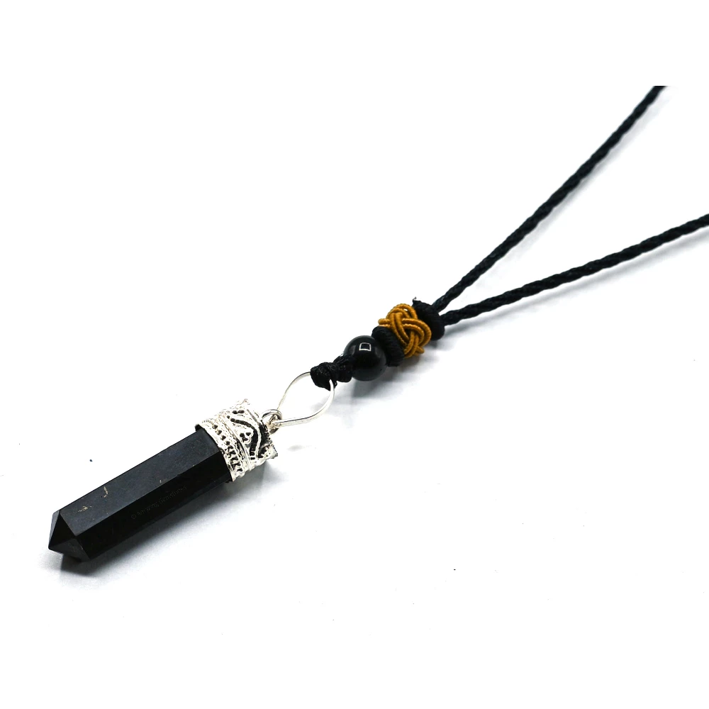 Shungite Necklace - Cap Pencil