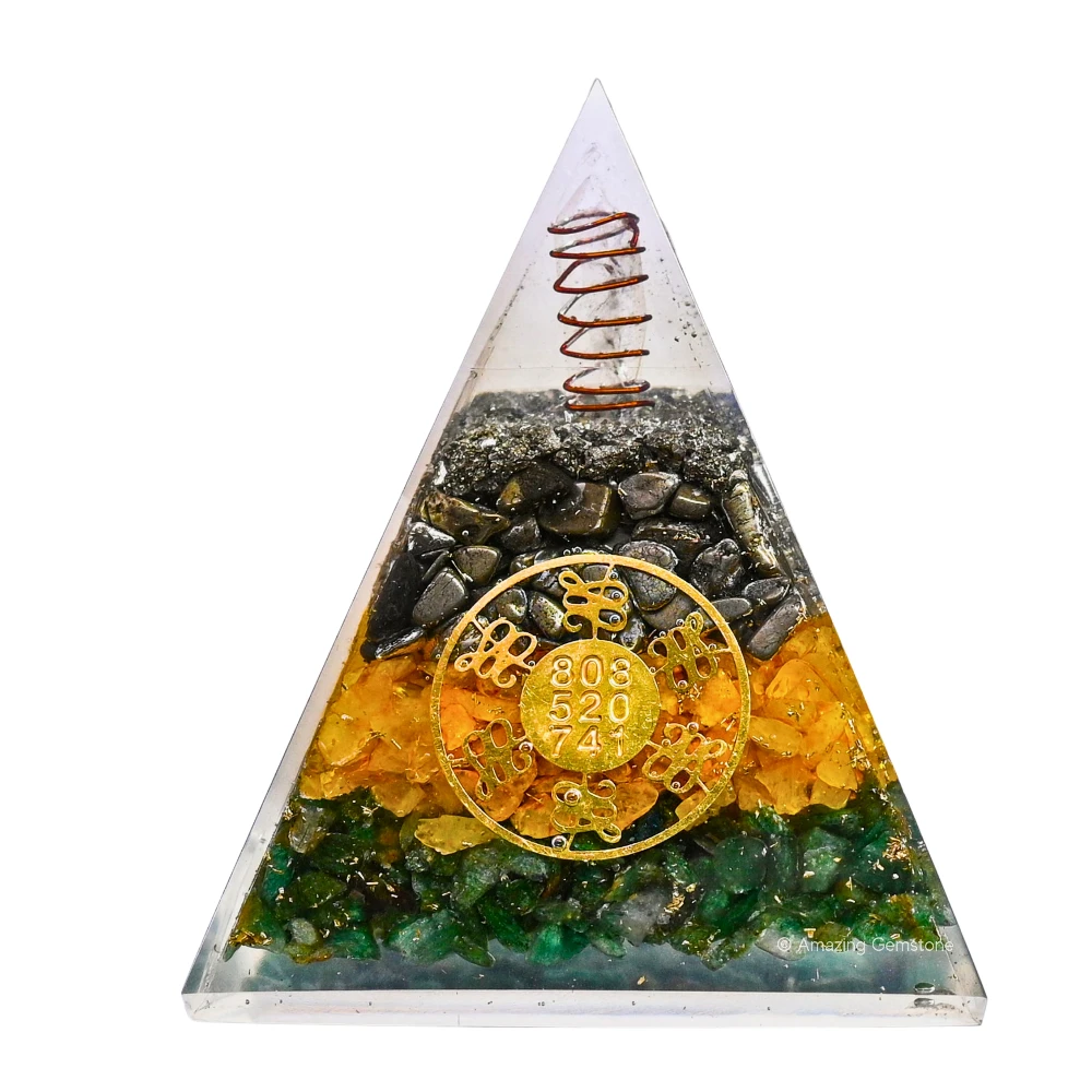Money Magnet Pyramid with Zibu Symbol