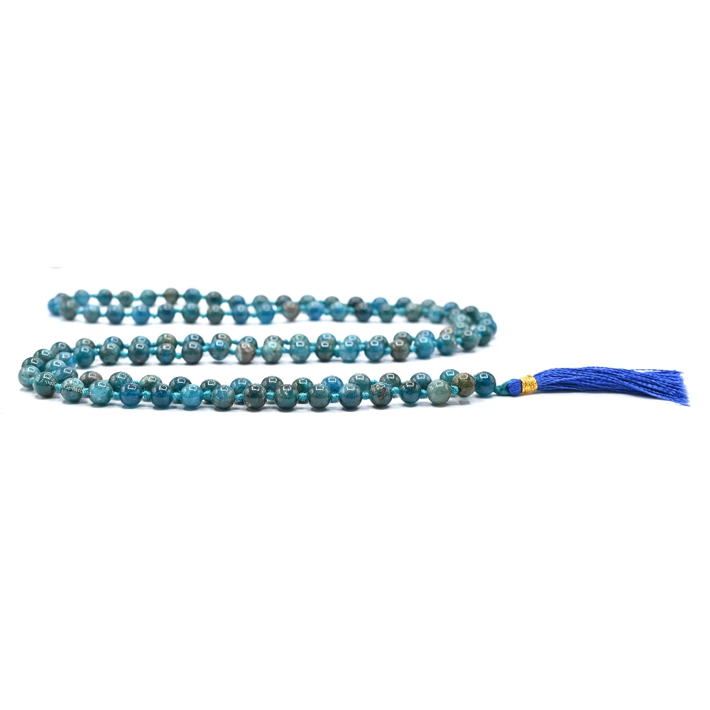 Apatite Mala (Hand Knotted)