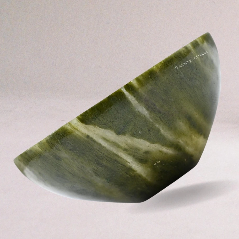 Vesuvianite Crystal Bowl - 2 Inch