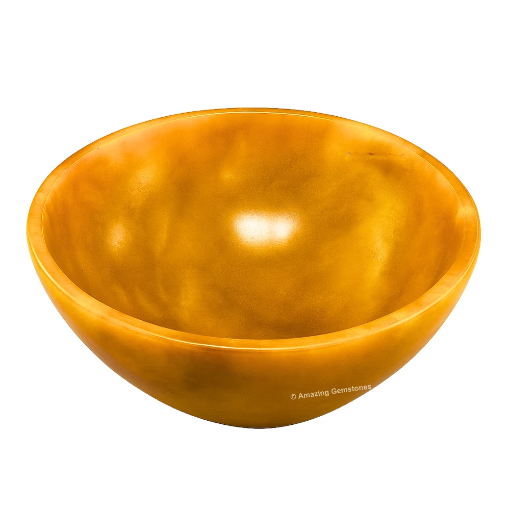 Yellow Jasper Crystal Bowl - 2 Inch