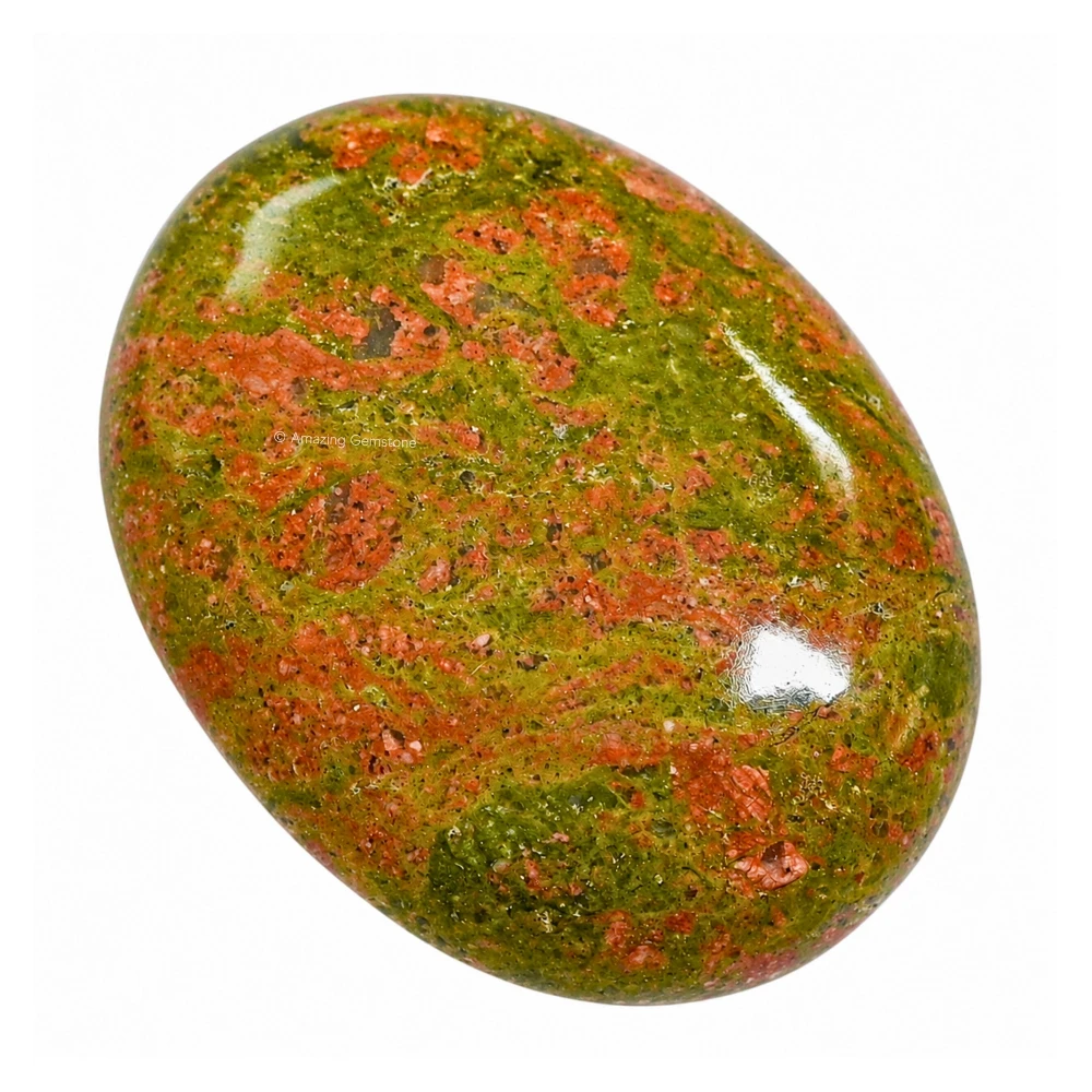 Unakite Palm Stone