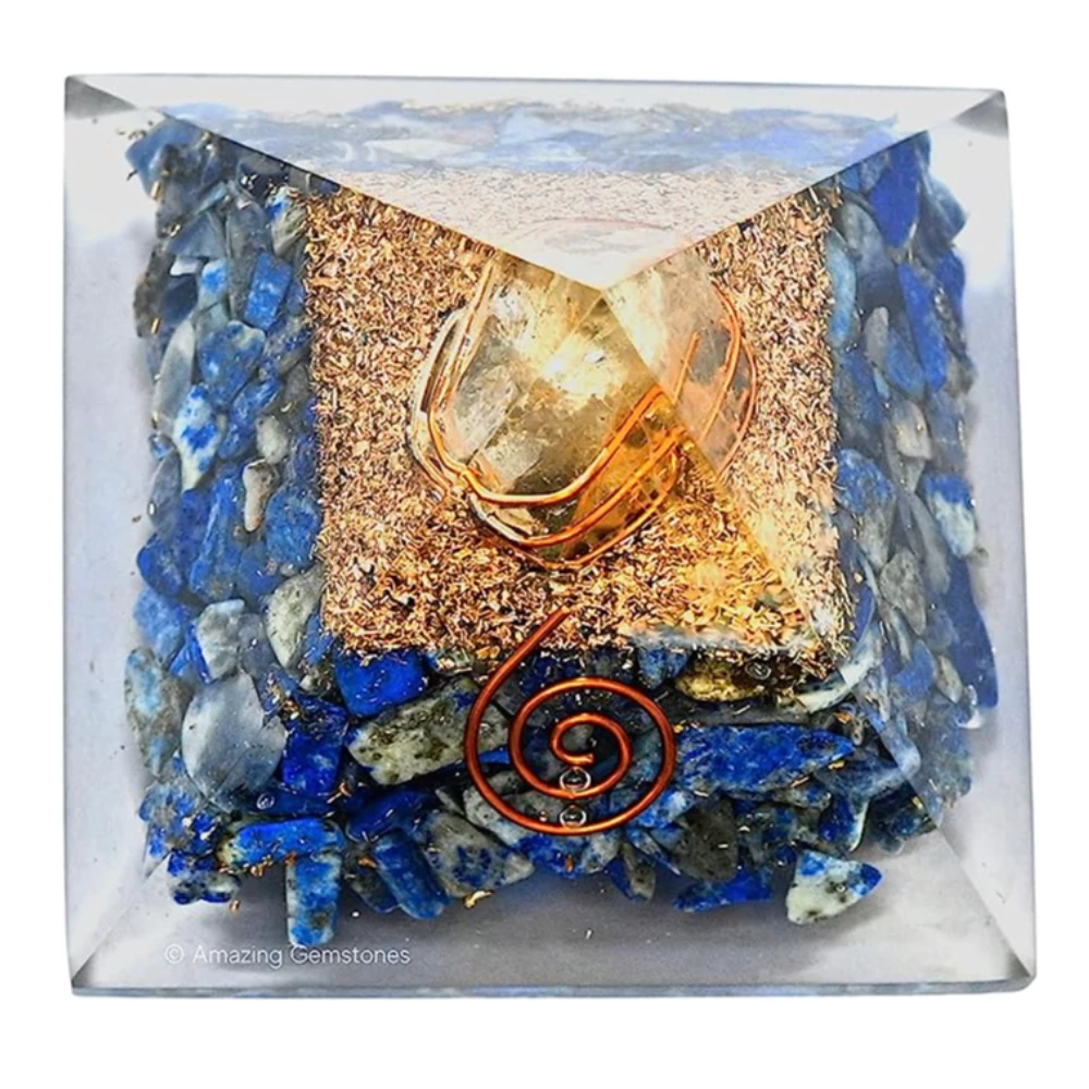 Lapis Lazuli Orgone Pyramid