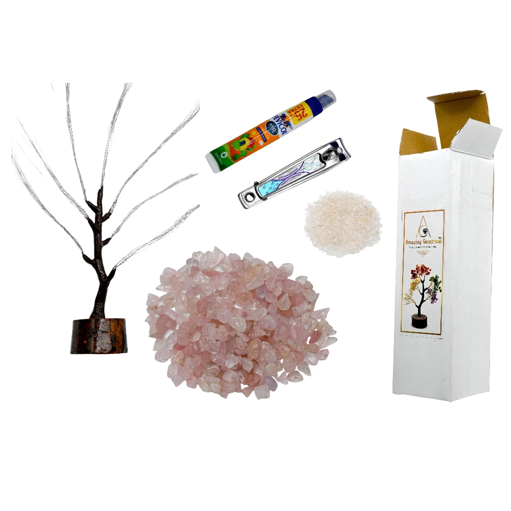 DIY Rose Quartz Tree Kit