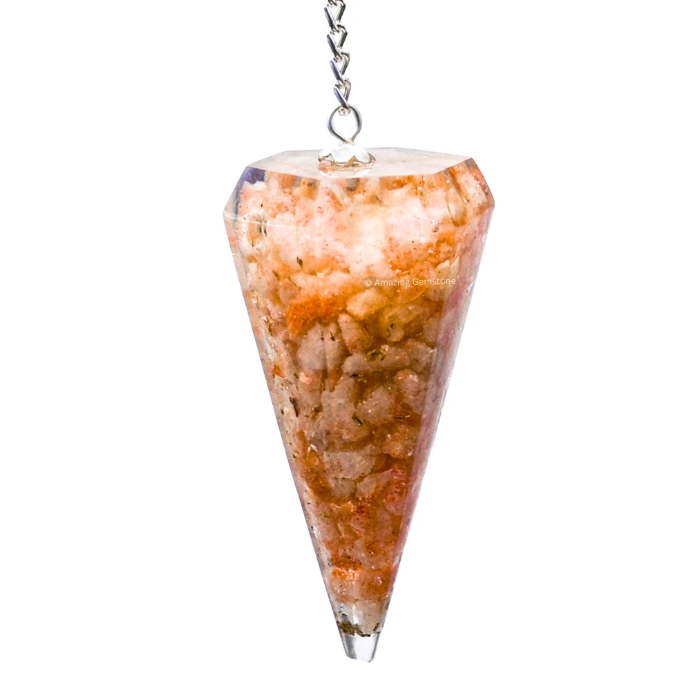 Sunstone Orgone Pendulum
