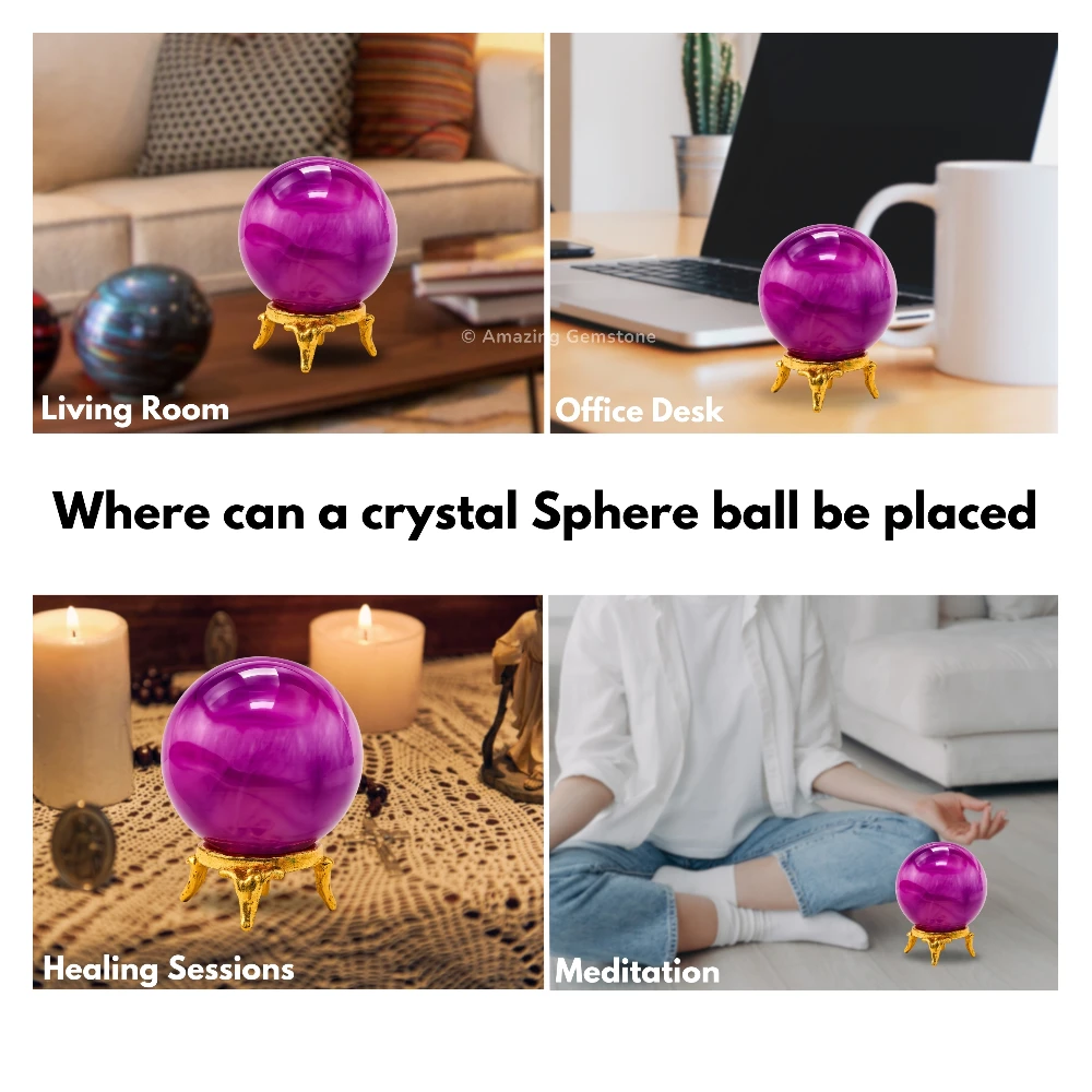 Pink Onyx Sphere (1.5 Inch)