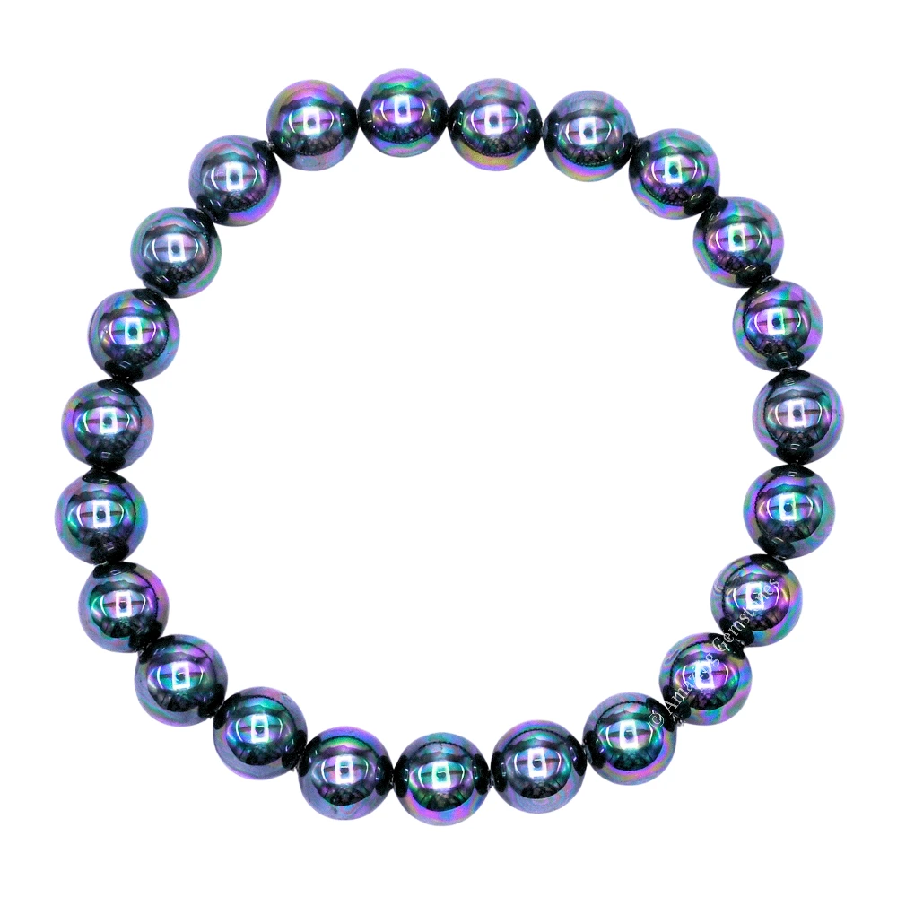 Rainbow Pearl Bracelet (Strechable)