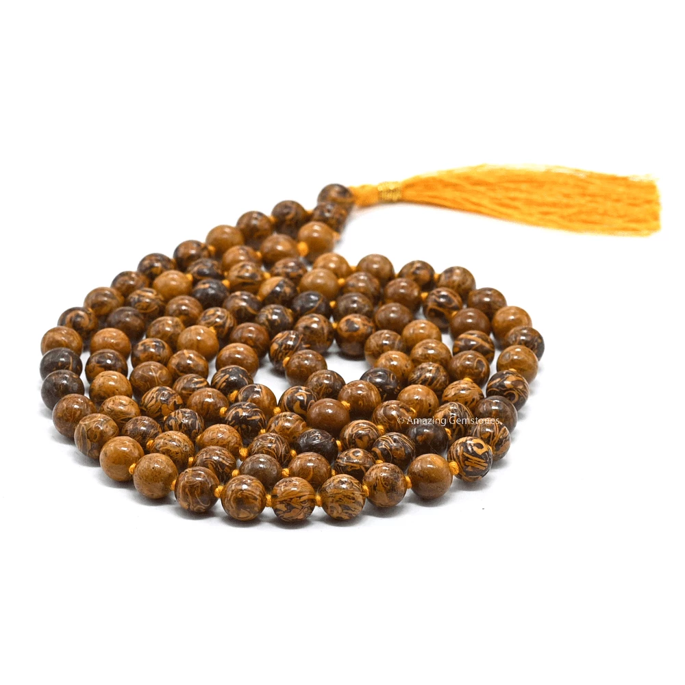 Mariyam Jasper Mala (Hand Knotted)