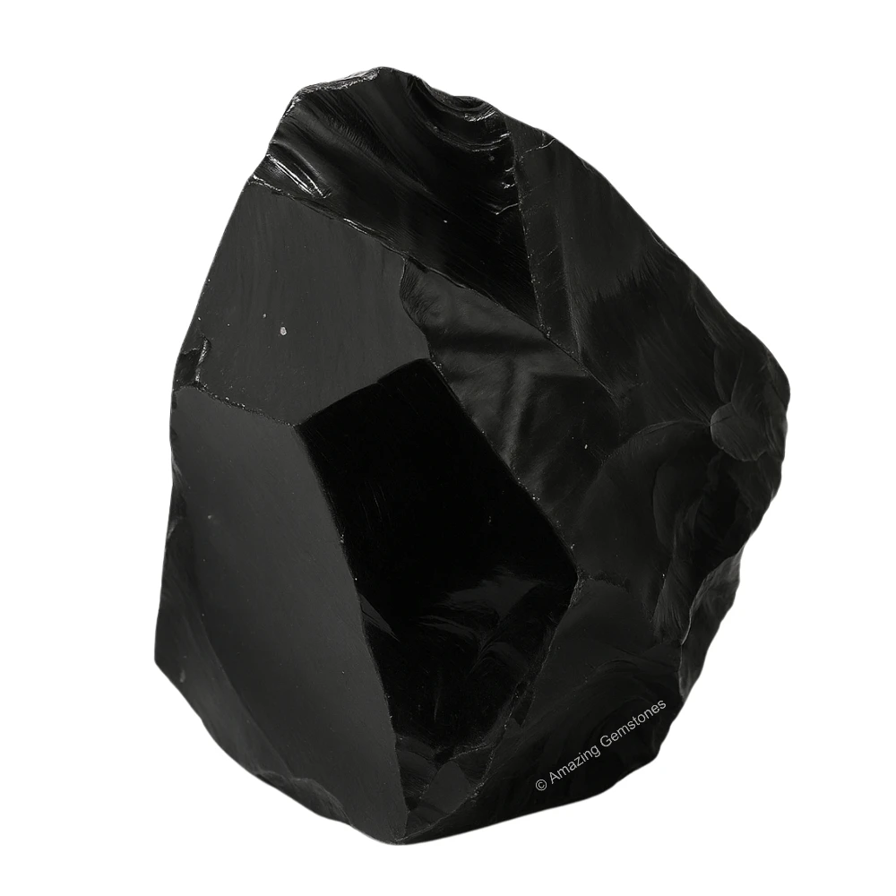 Black Obsidian Raw Crystals