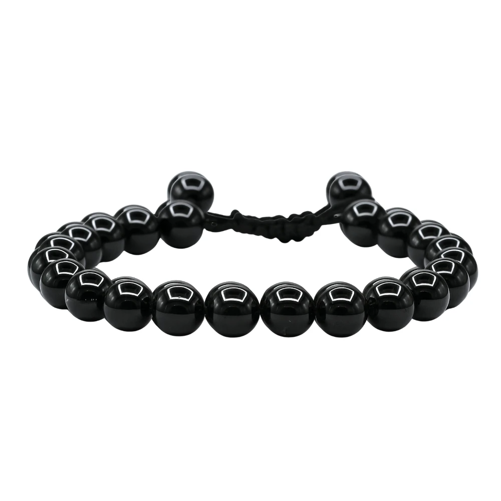 Black Tourmaline Bracelet (Adjustable)