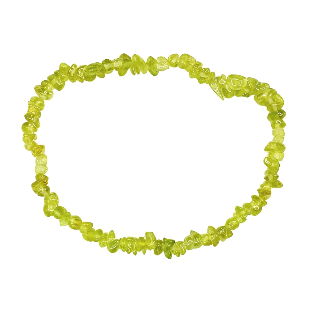 Peridot Chips Bracelet