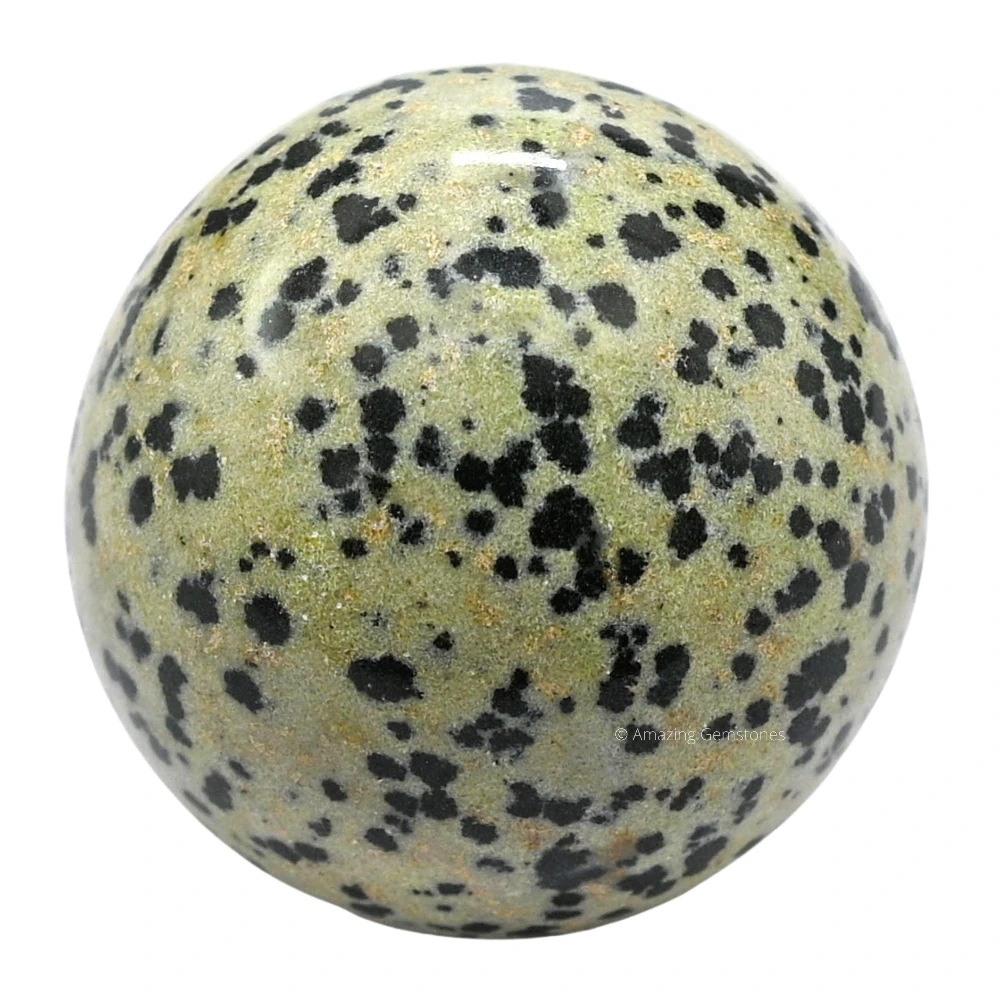 Dalmatian Jasper Sphere (1 Inch)