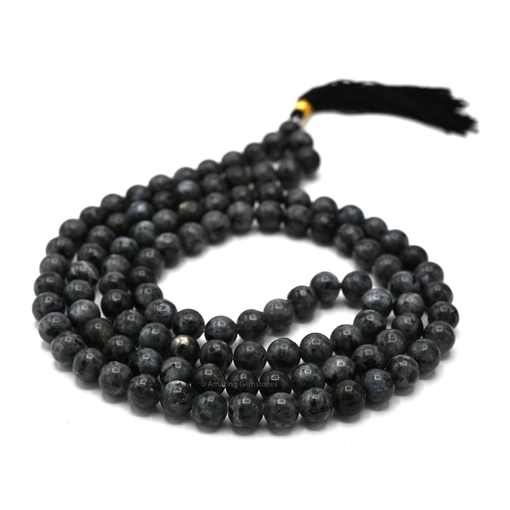 Larvikite Mala (Without Knot)