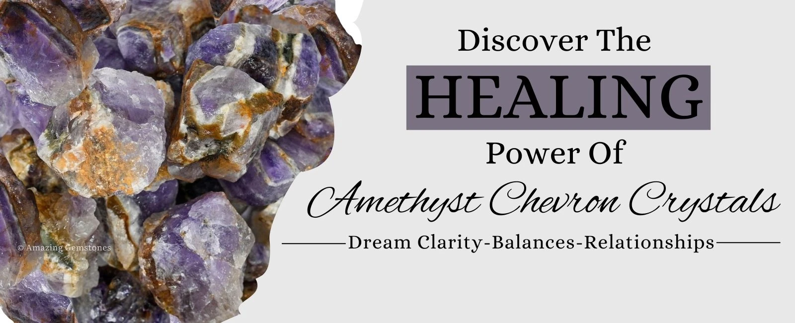 Using Amethyst Chevron for Chakra Healing and Balance