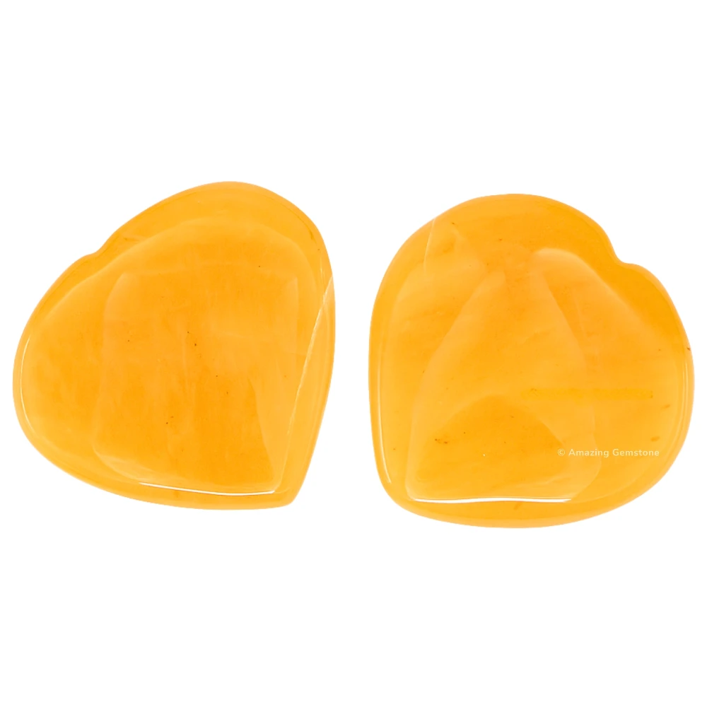 Yellow Aventurine Heart (Pack of 2)