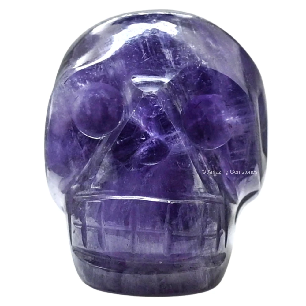 Amethyst Skull