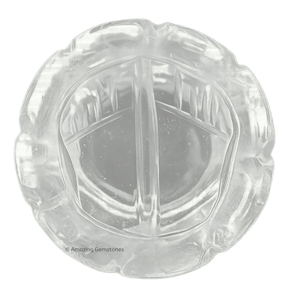 Clear Quartz Charan Paduka (10-20 Gram)