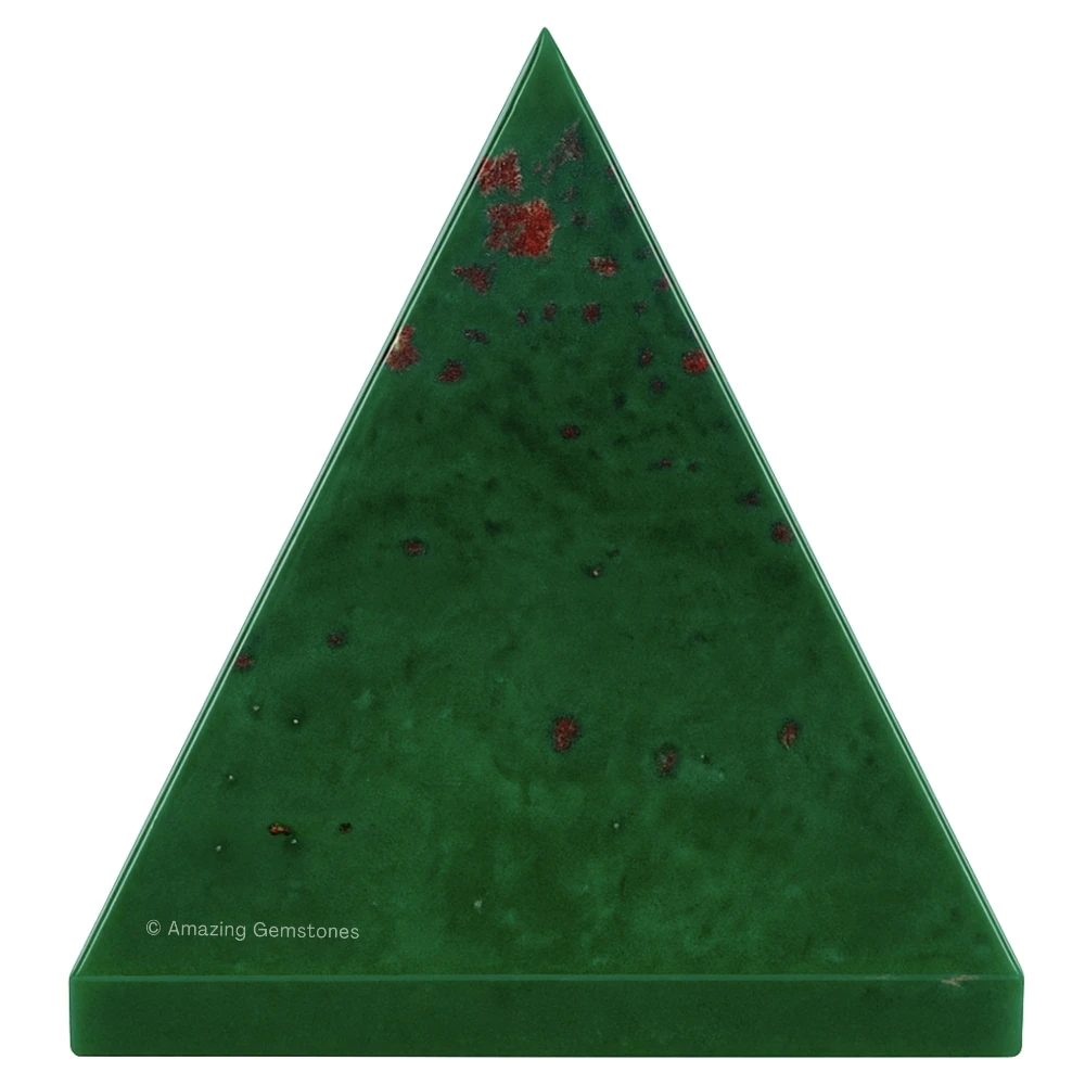 Bloodstone Pyramid (1.5 Inch)