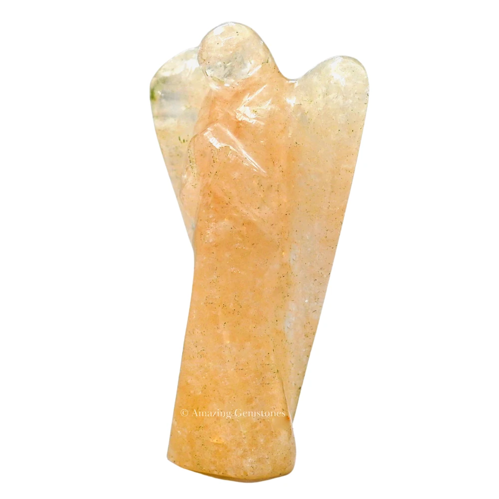 Yellow Aventurine Angel Figurine (2 Inch)