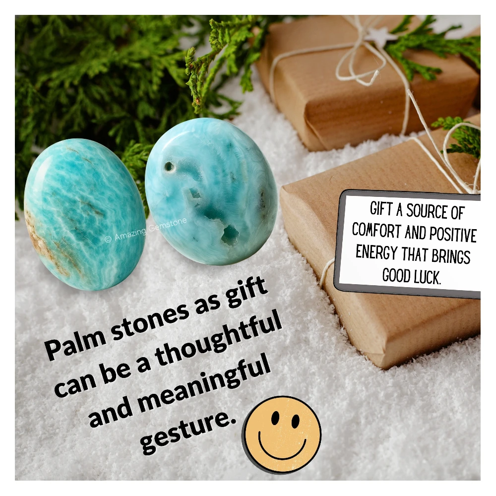 Caribbean Calcite Palm Stone