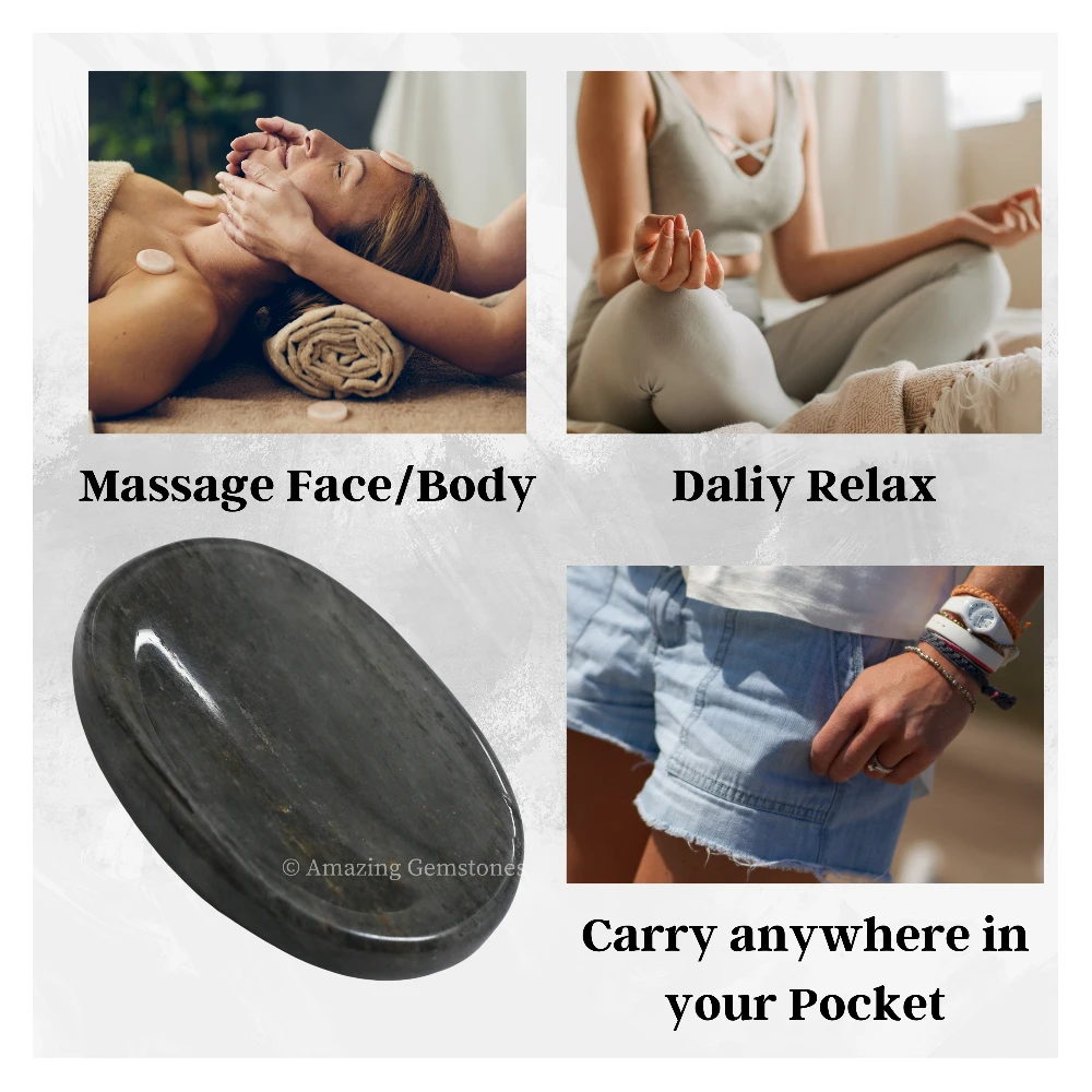 Blue Aventurine Worry Stone