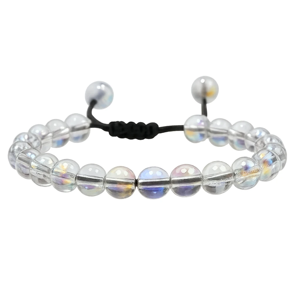 Aura Quartz Mermaid Bracelet (Adjustable)