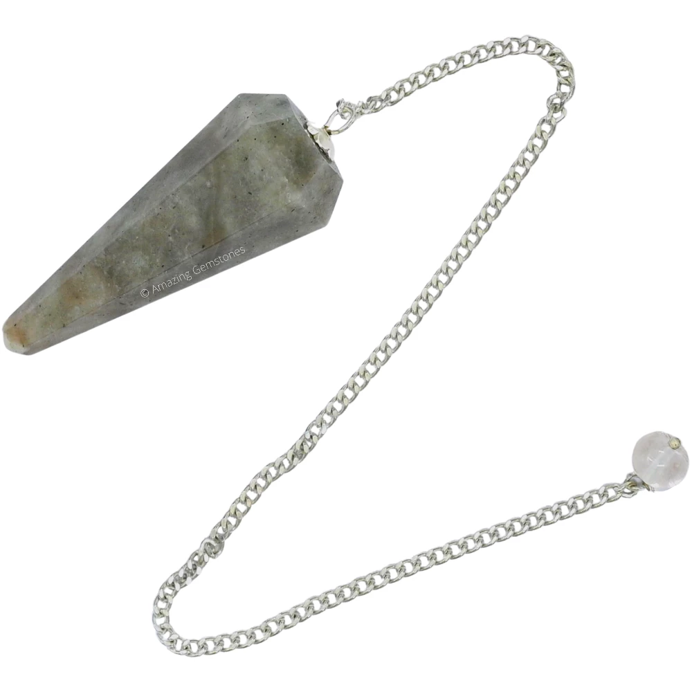 Chrysoberyl Cat's Eye Stone Pendulum