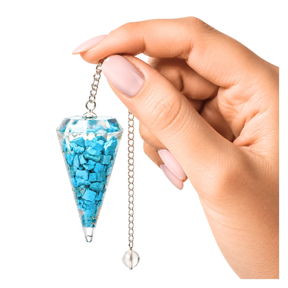 Turquoise Orgone Pendulum