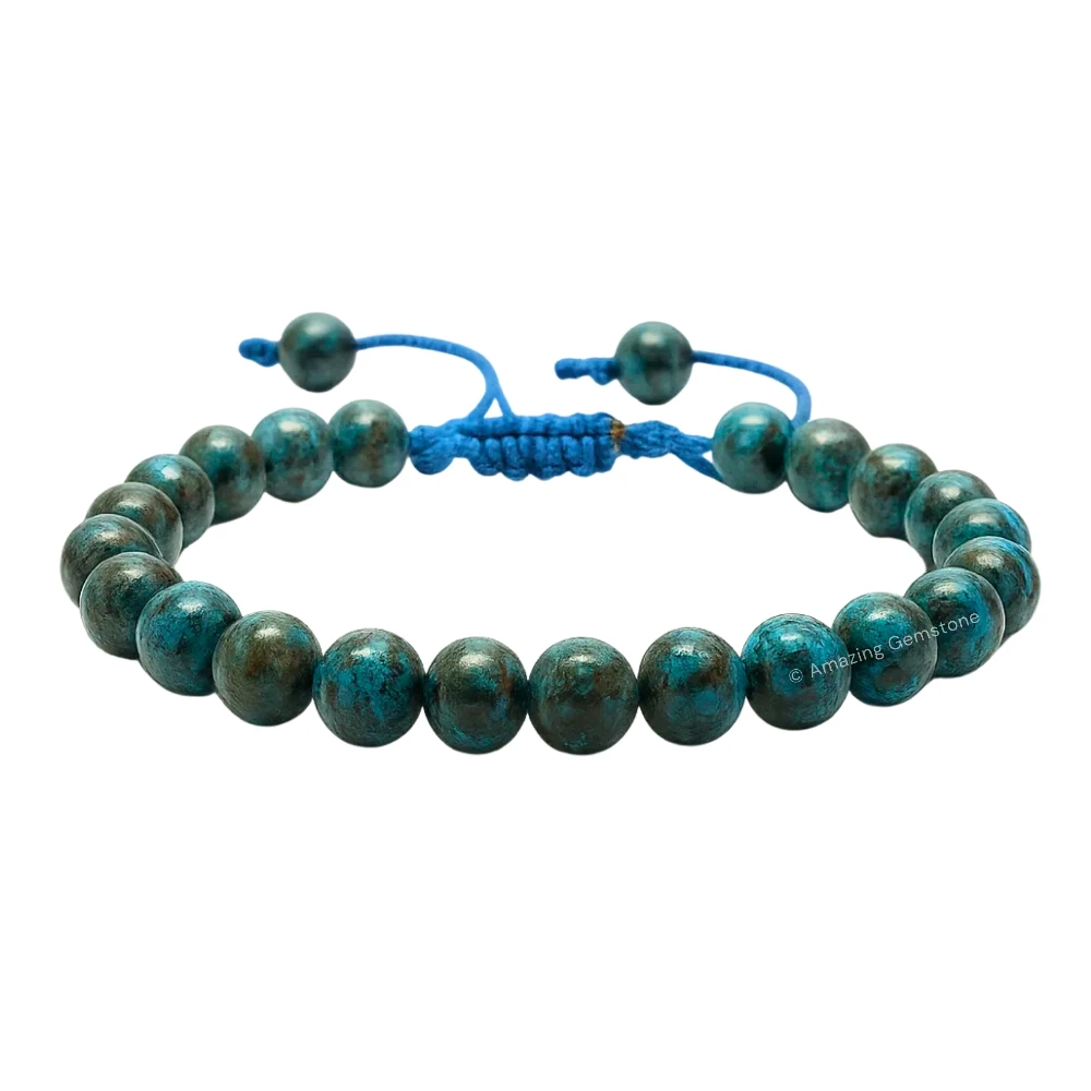 Chrysocolla Bracelet (Adjustable)