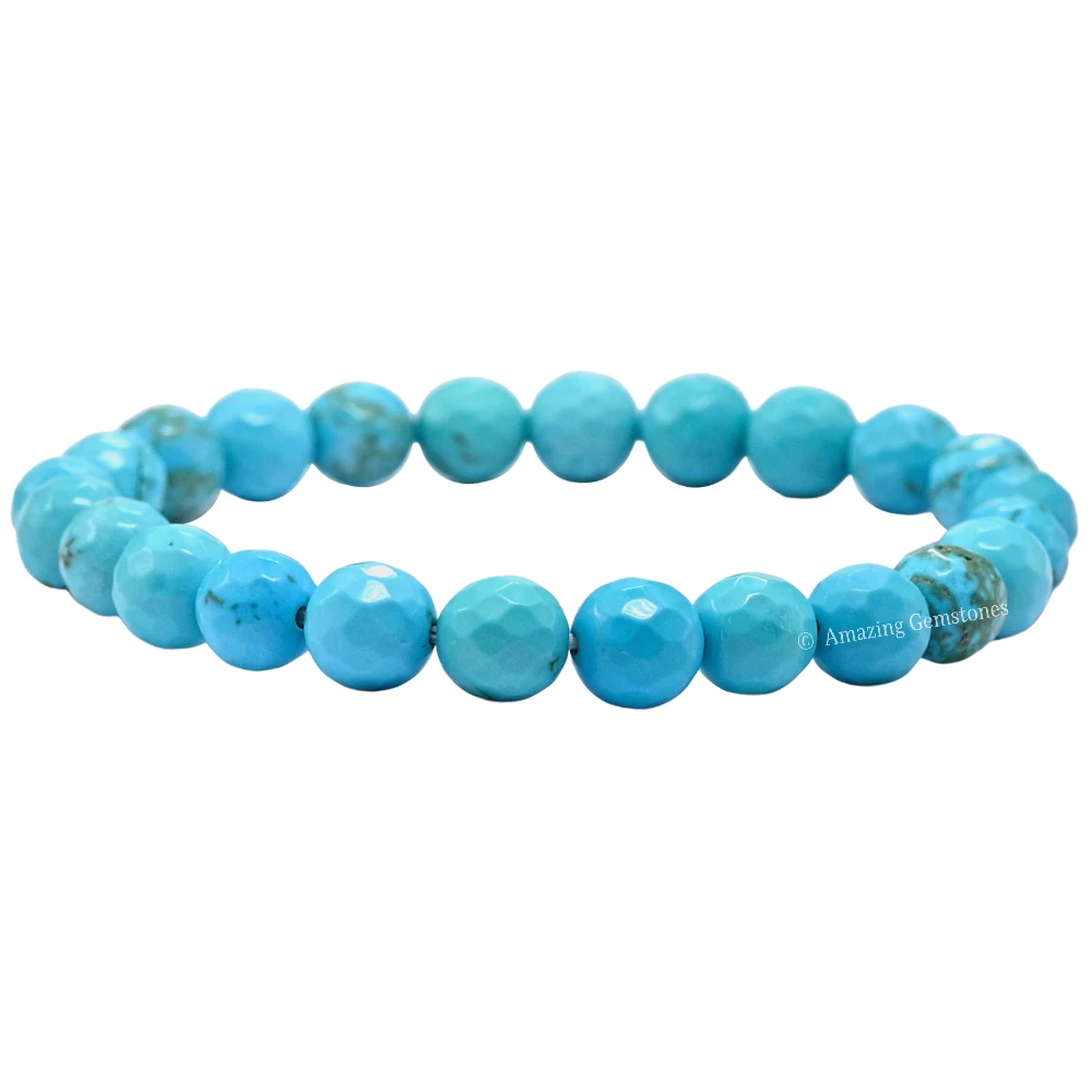 Turquoise Bracelet (Faceted)