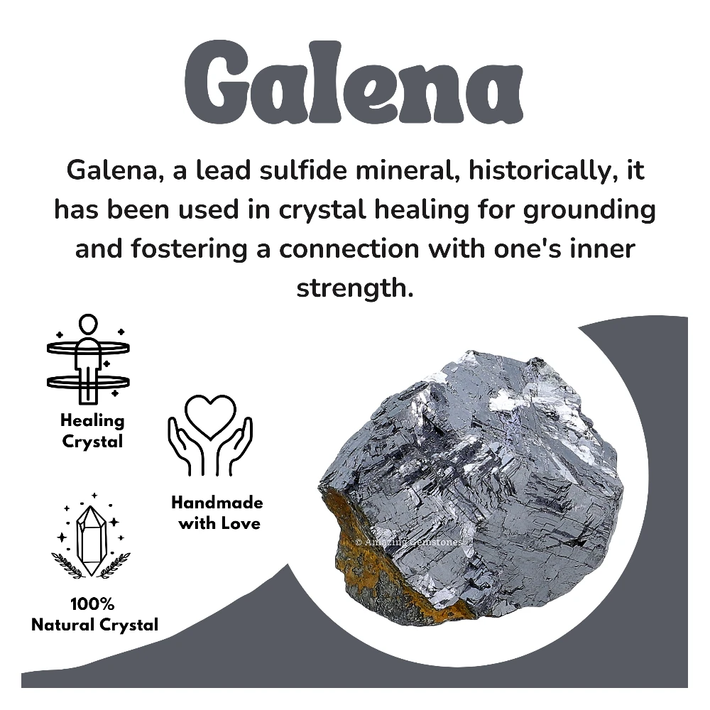 Galena Raw Crystals (1 LB)