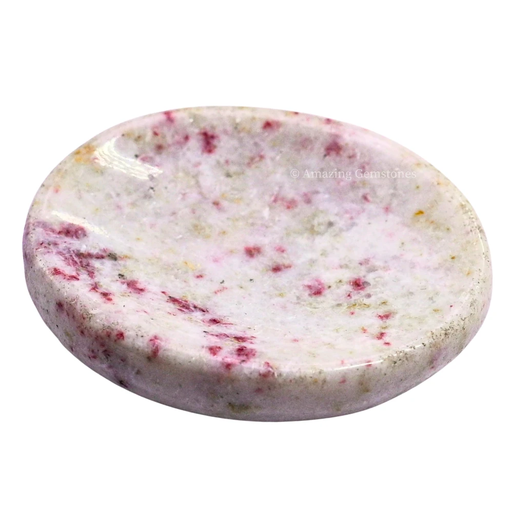 Cinnabarite Worry Stone