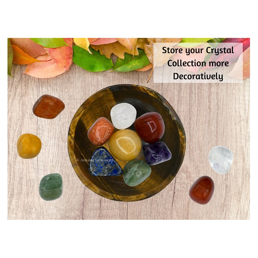 Tiger Eye Crystal Bowl - 2 Inch