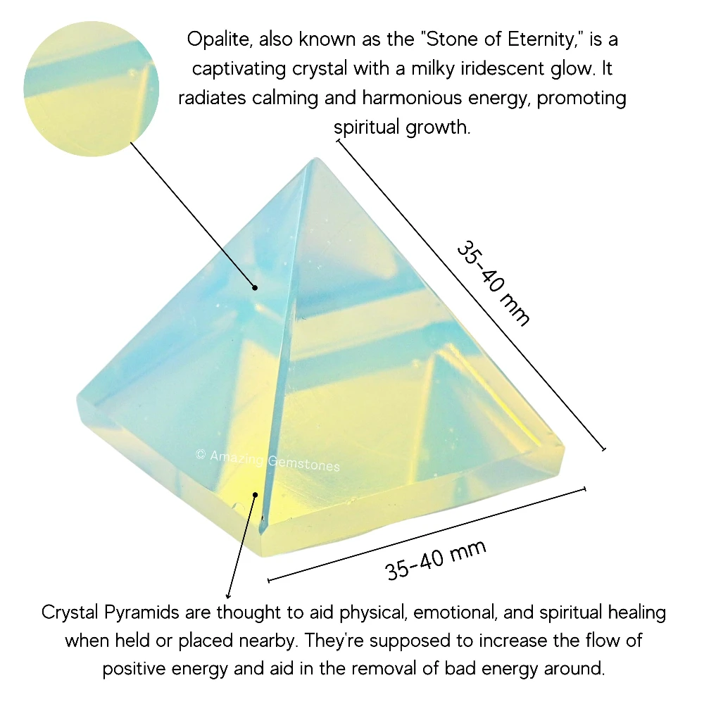 Opalite Pyramid (1.5 Inch)