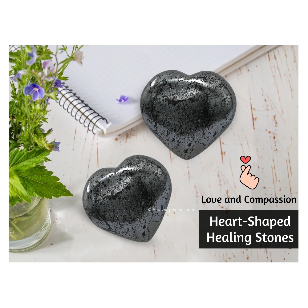 Hematite Heart