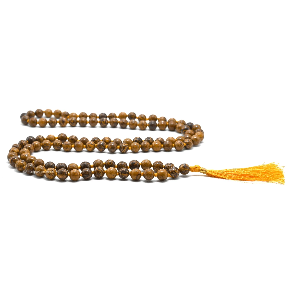Mariyam Jasper Mala (Hand Knotted)