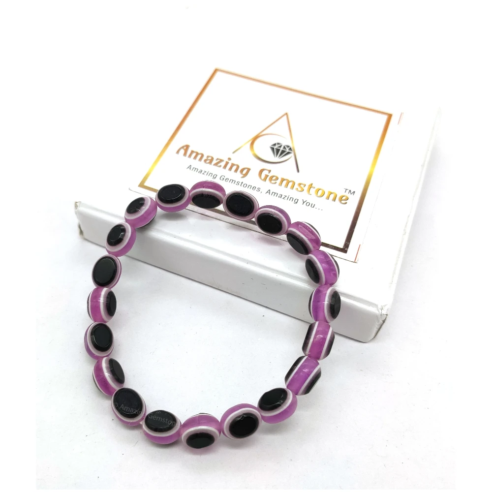 Purple Evil Eye Bracelet