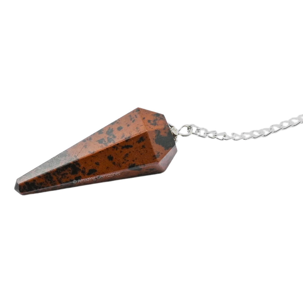 Mahogany Obsidian Pendulum