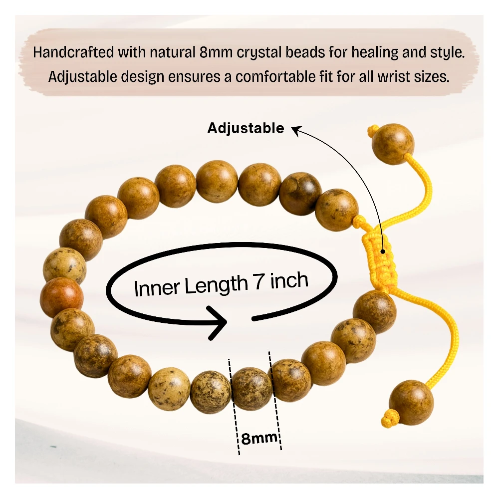 Picture Jasper Bracelet (Adjustable)