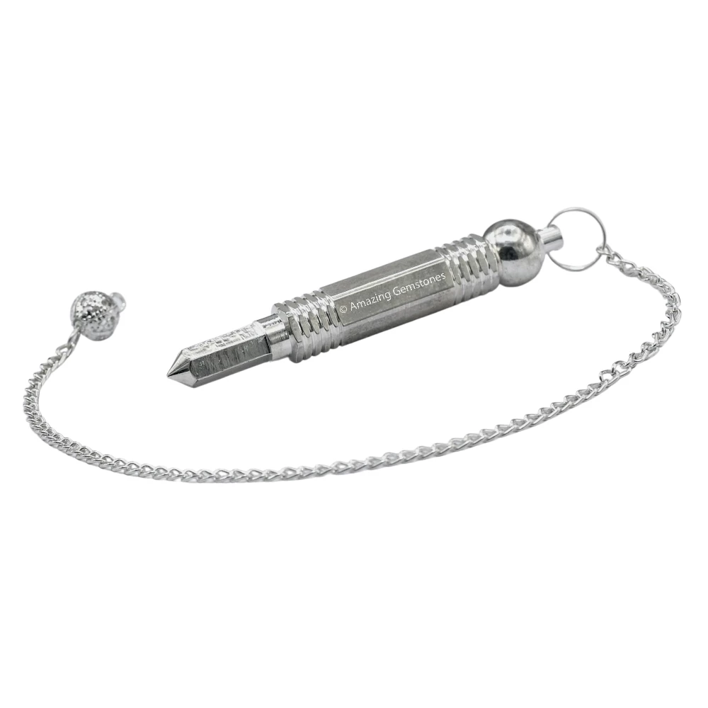 Copper Metal Pendulum - Silver 3 Piece (MP73)