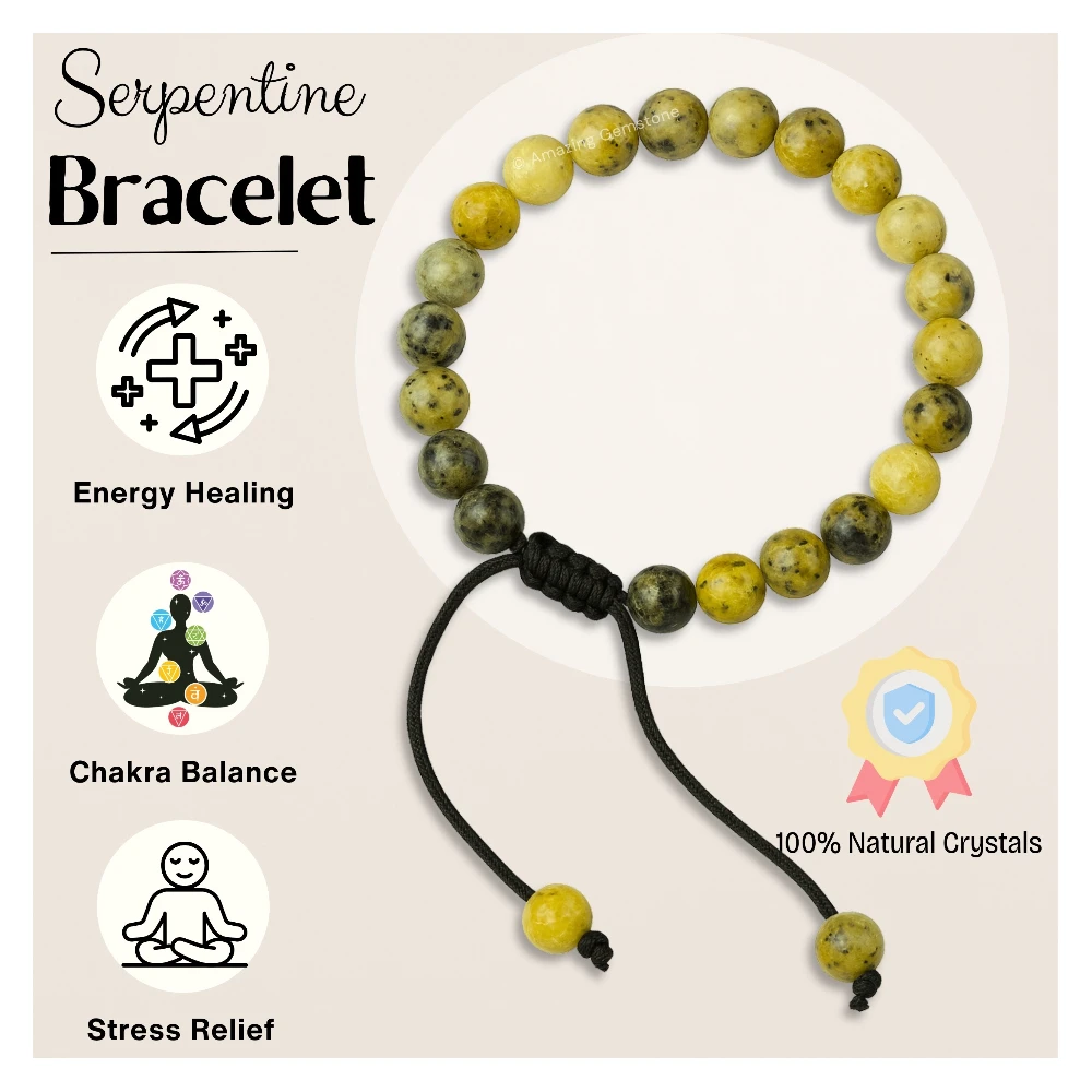 Serpentine Bracelet (Adjustable)