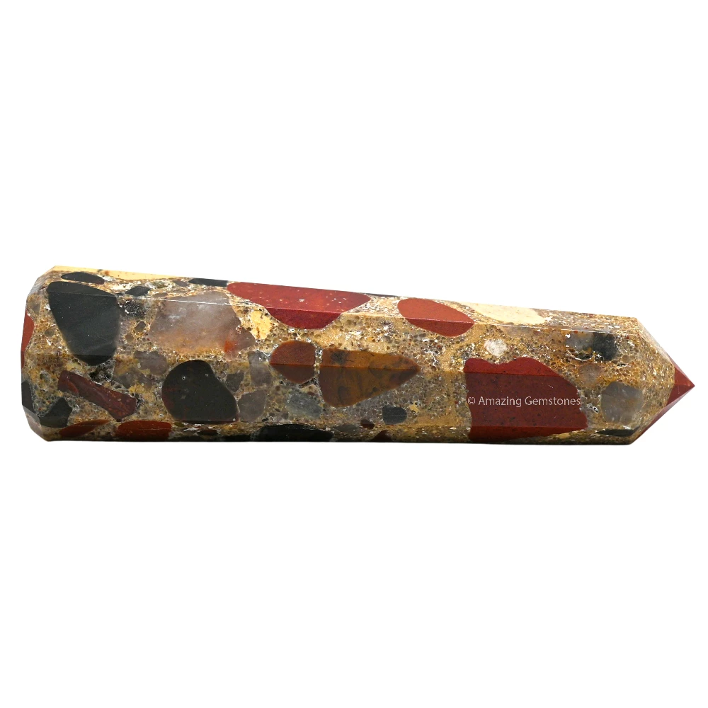 Spotted Jasper Tower (3" to 4" INCH)