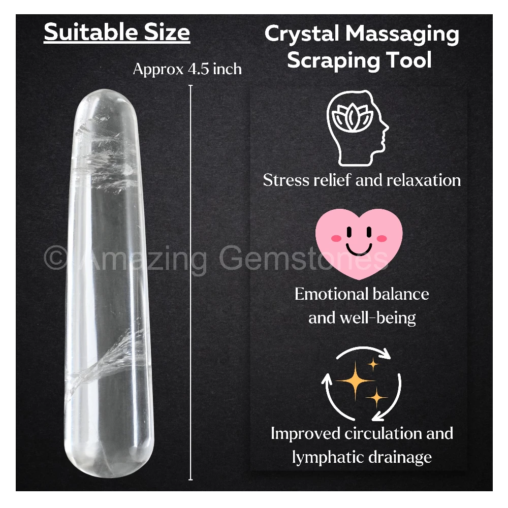 Clear Quartz Wand (Smooth)