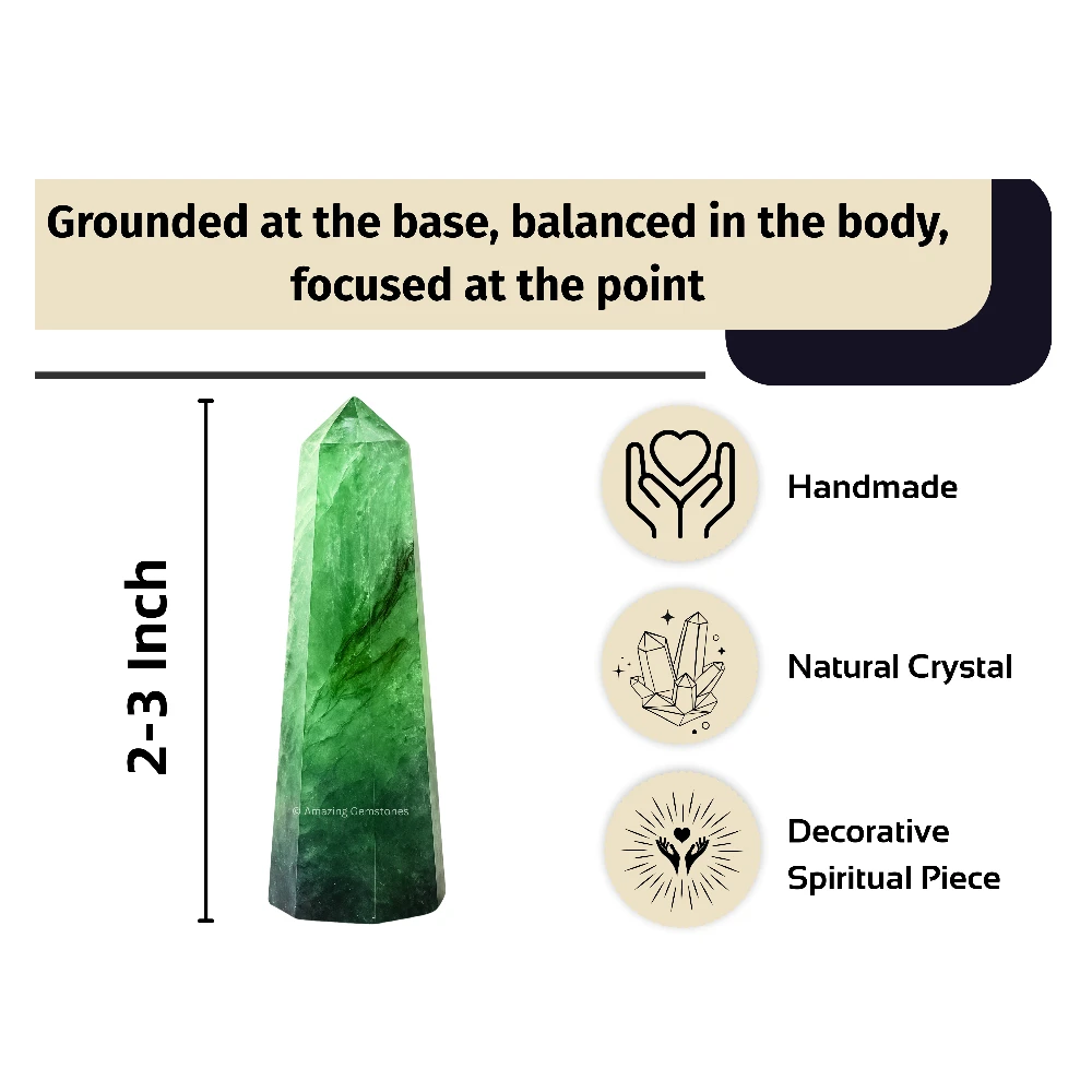 Fluorite Tower (2" to 3" INCH)