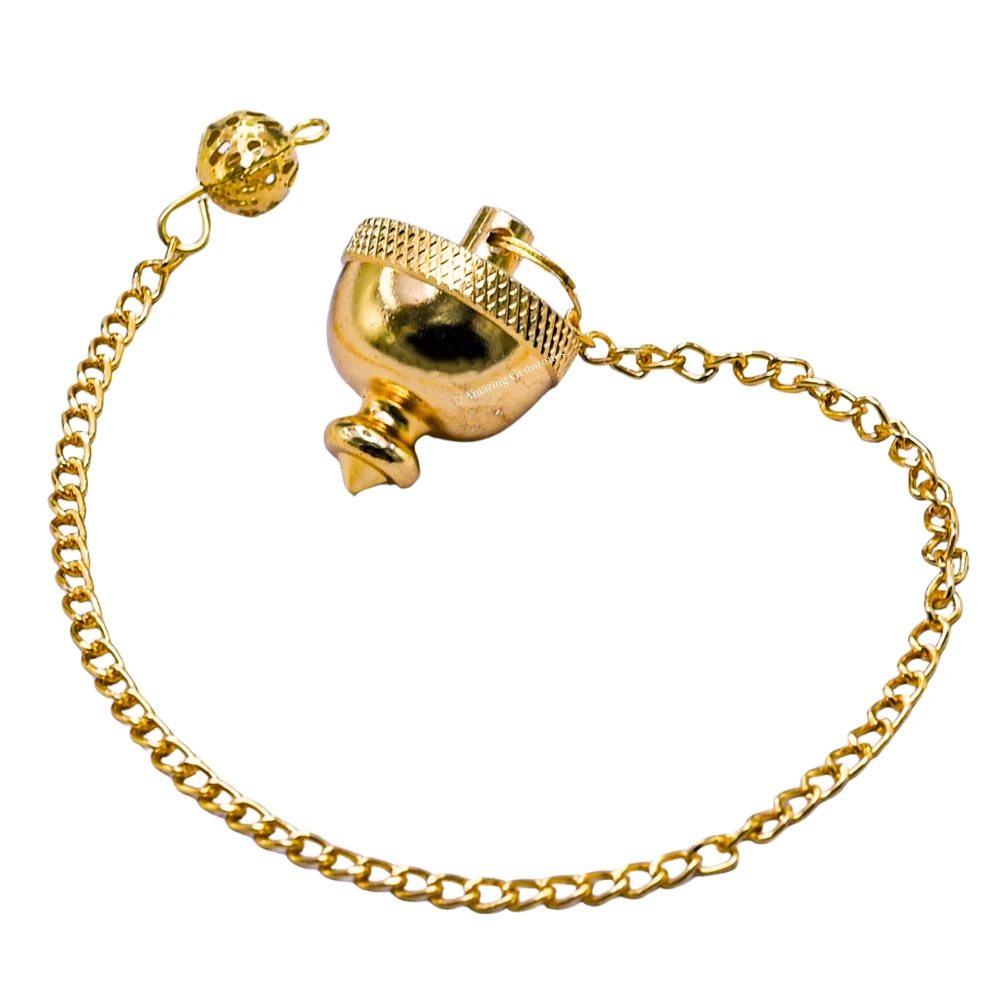 Metal Brass Pendulum - Dome Pot Chamber (MP116)