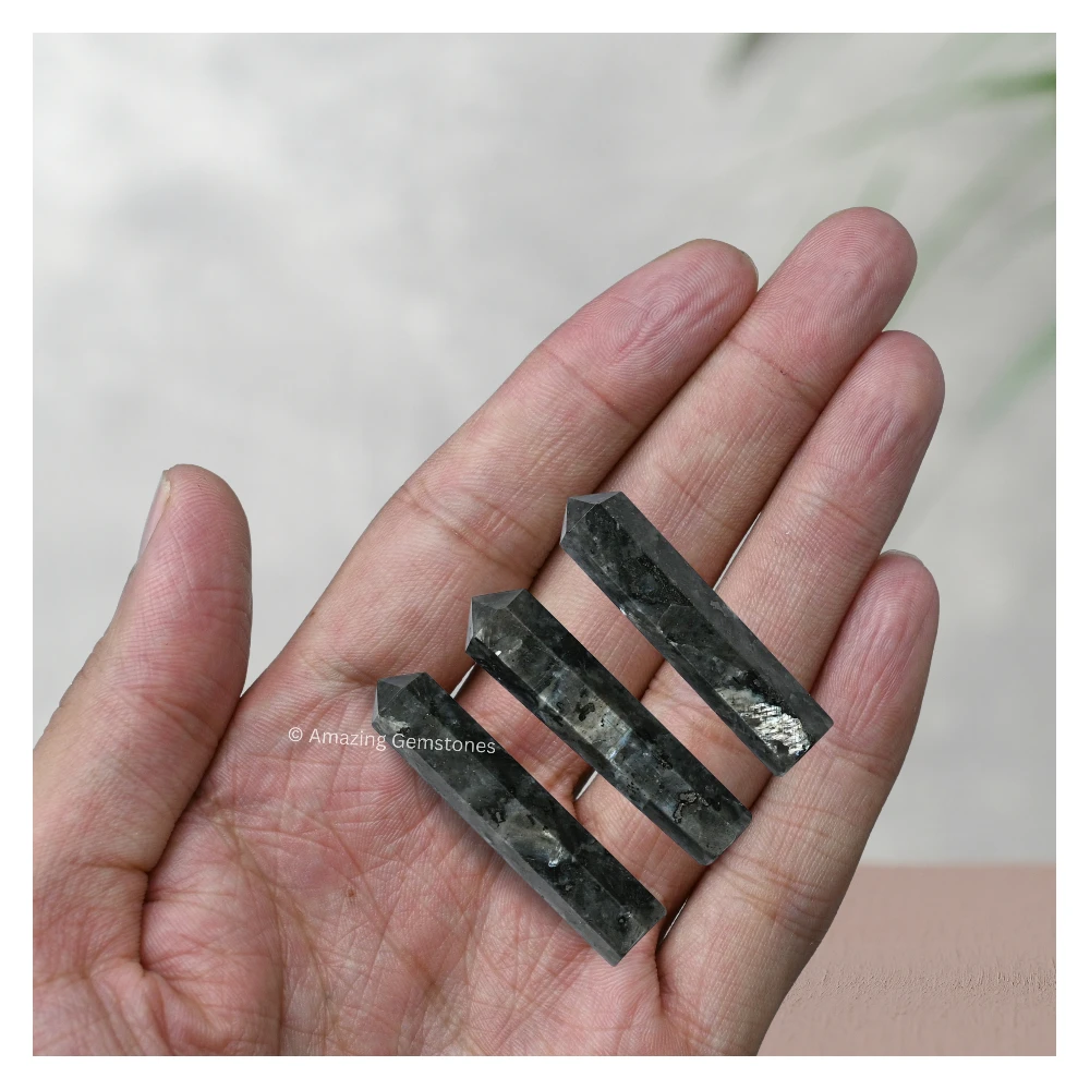 Larvikite Pencil Points (Set of 3)